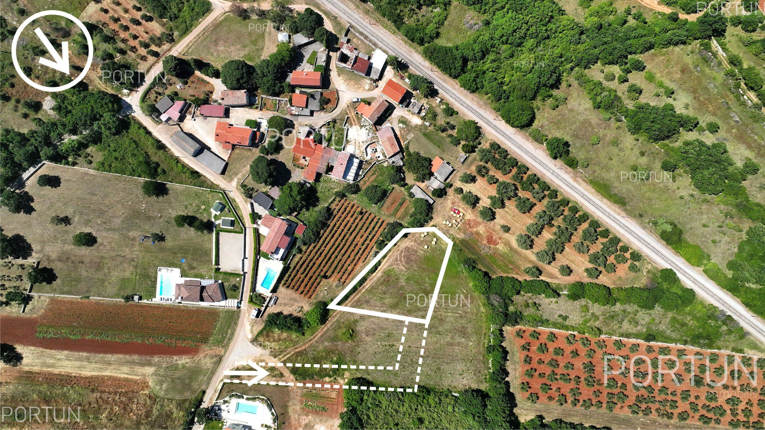 Zemljište na prodaju Svetvinčenat - 40529 - 04